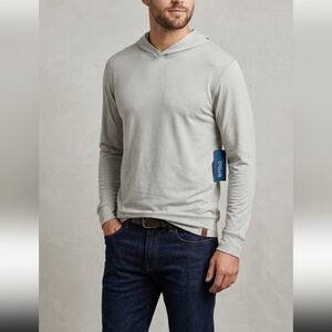 NWT⚠️ Buffalo David Bitton Light Gray Hoodie